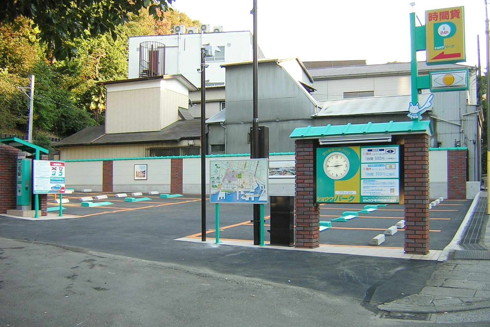 コインパーキング設備の施工